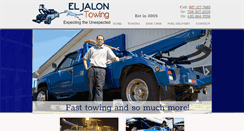 Desktop Screenshot of eljalontowingservice.com