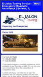 Mobile Screenshot of eljalontowingservice.com